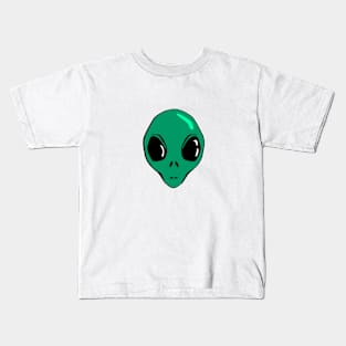 Alien Face Kids T-Shirt